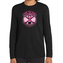 Load image into Gallery viewer, Pink the Rink | Ribbon Design | PosiCharge® Competitor™ Long Sleeve Tee Adult