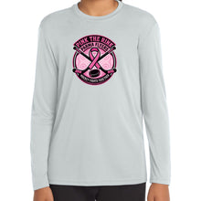 Load image into Gallery viewer, Pink the Rink | Ribbon Design | PosiCharge® Competitor™ Long Sleeve Tee Adult