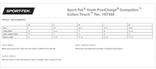 Load image into Gallery viewer, YOUTH: Sport-Tek® PosiCharge® Competitor™ Cotton Touch™ Tee