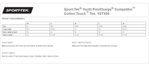 YOUTH: Sport-Tek® PosiCharge® Competitor™ Cotton Touch™ Tee