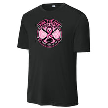 Load image into Gallery viewer, Pink the Rink | Ribbon Design | PosiCharge® Competitor™ Tee YOUTH
