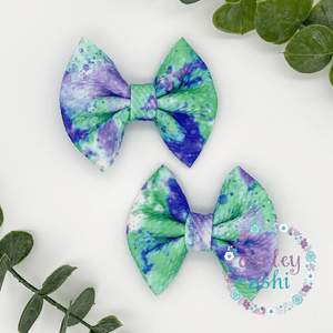 Purple & Mint Tie Dye